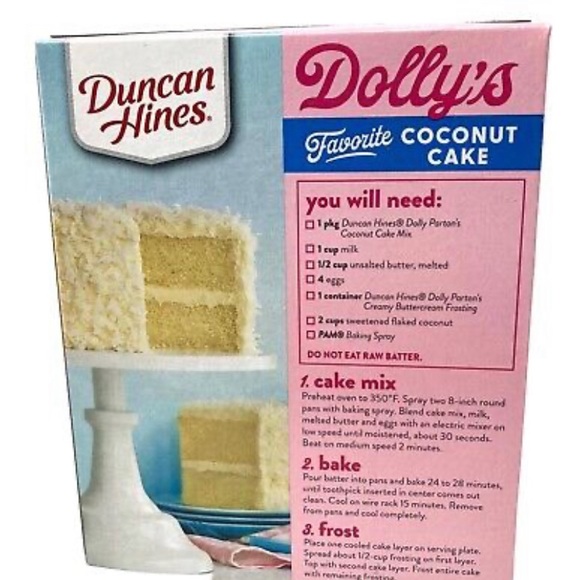 dolly parton Kitchen Dolly Parton Cake Mixes And Frosting Poshmark